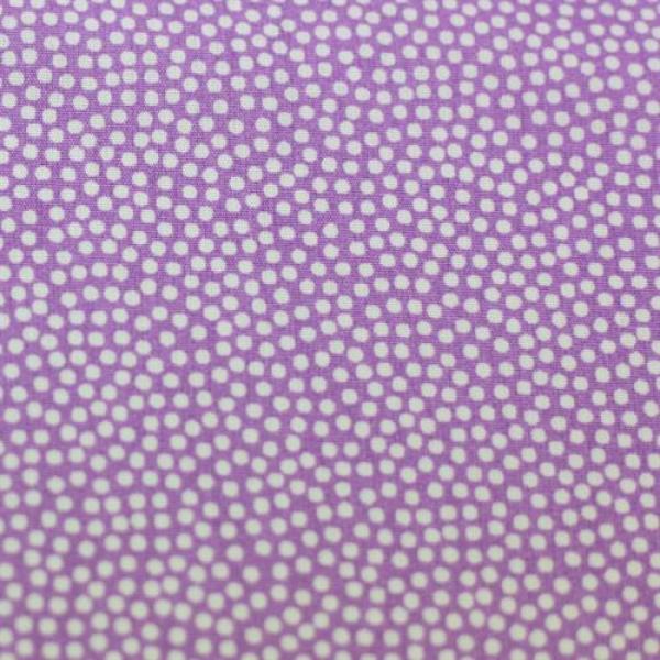 Baumwolle Dotty Lila/Weiß by Swafing